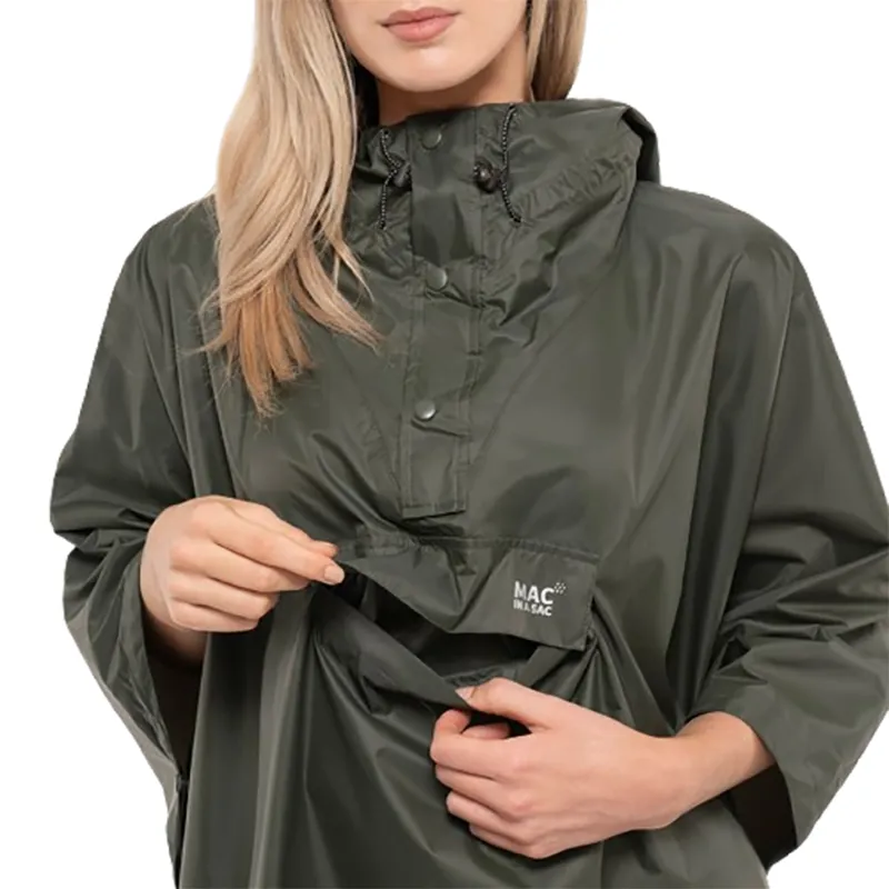 Mac In A Sac Origin 2 Poncho One Size Khaki-2